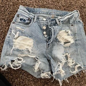 American eagle mom shorts